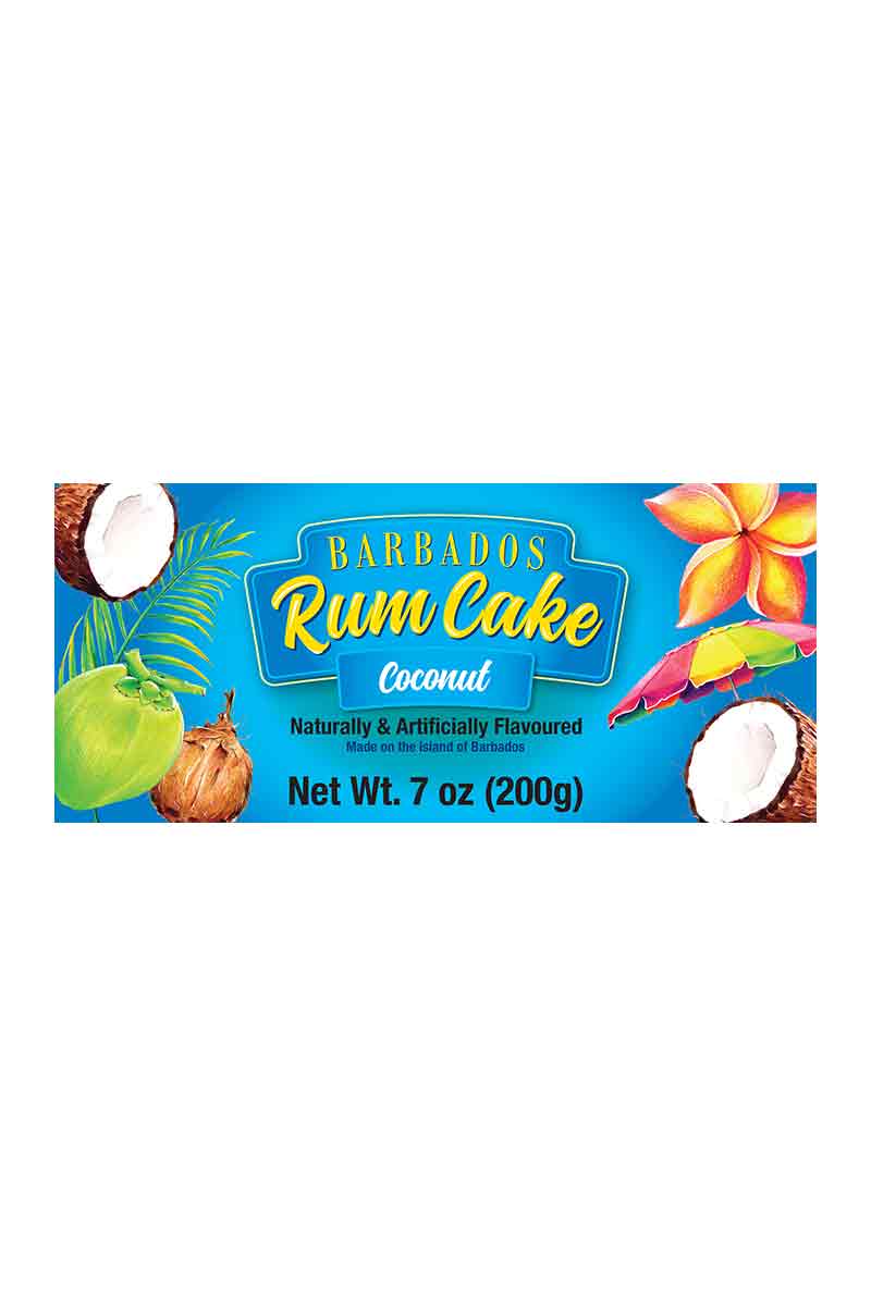Barbados Coconut Rum Cake