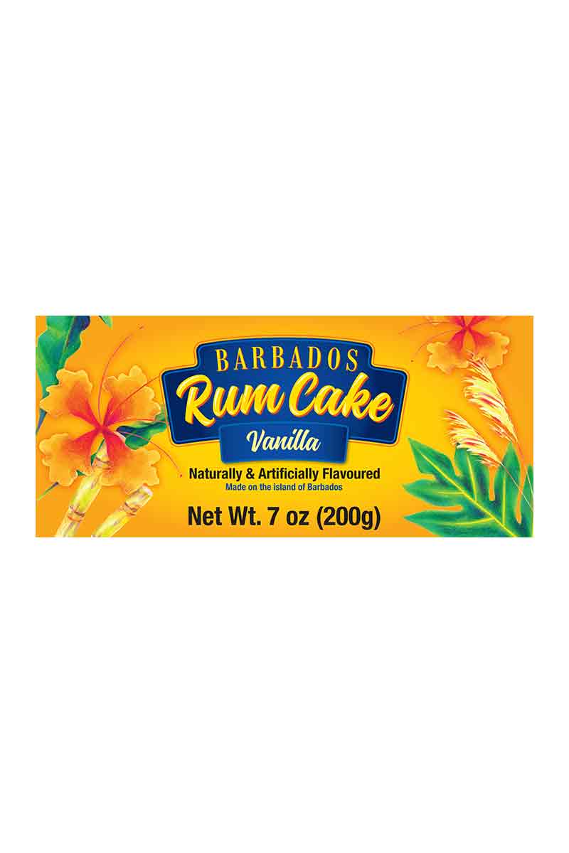 Barbados Vanilla Rum Cake