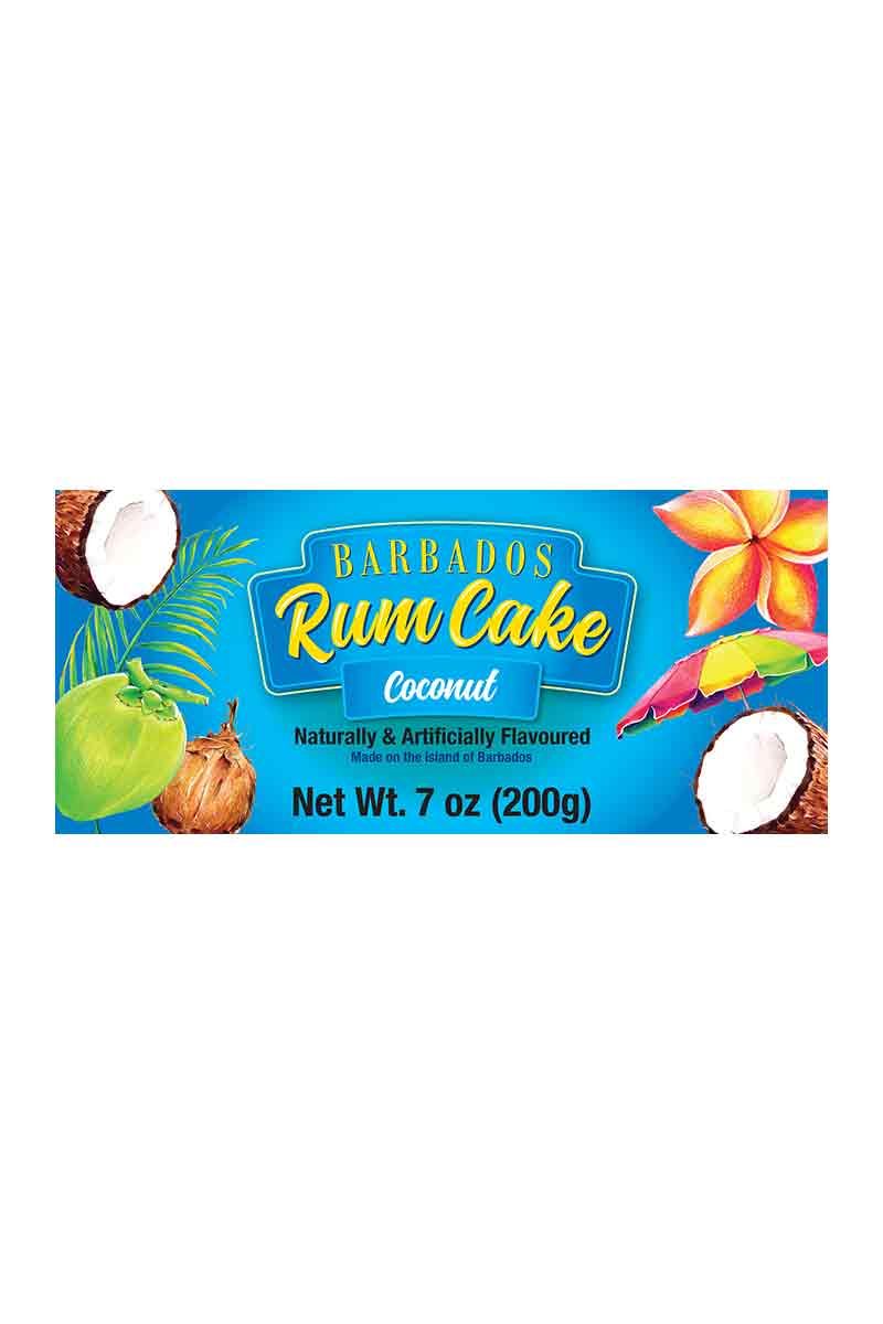 Barbados Coconut Rum Cake