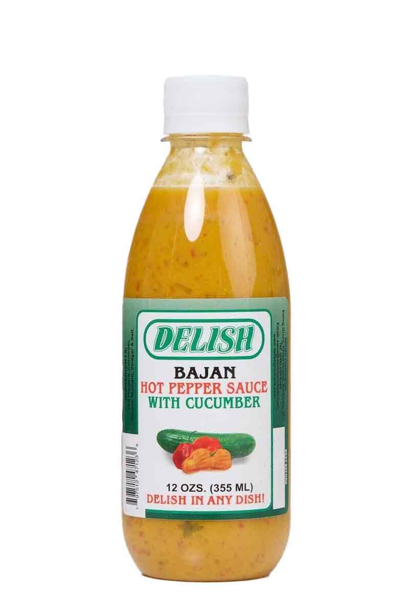 Delish Hot Pepper Sauce With Cucumber